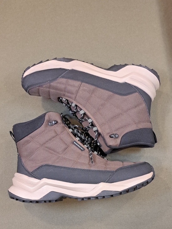 Eddie Bauer Track Quilted Boot - Color: Brown - Size: Men 12